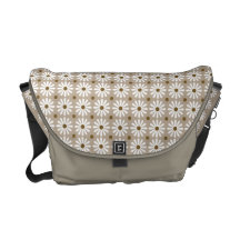 Bote-Tasche - Gänseblümchen-Muster in Champagne Kuriertaschen