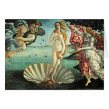 Botticelli - Geburt von Venus Karten