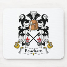 Bouchard Familienwappen Mousepad