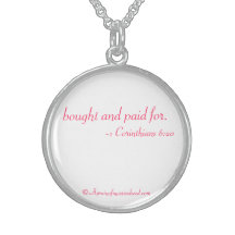 bought and paid for Agrainofmustardseed.com silver Custom Jewelry