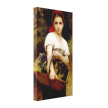 Bouguereau Erntemaschine Gespannter Galerie Druck