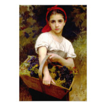 Bouguereau Erntemaschinen-Einladungen