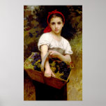 Bouguereau Erntemaschinen-Plakat
