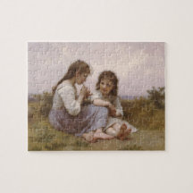 Bouguereau - Idylle Enfantine Foto Puzzles