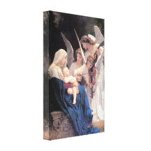 Bouguereau - Lied des Engelsfahrwerkes Gespannter Galerie Druck