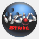 Bowling Aufkleber
