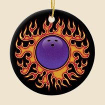 Bowling Ball-O-Feuer ornaments