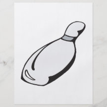 BowlingPin Flyer Druck