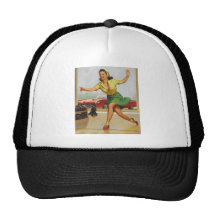 BowlingPin herauf Mädchen Baseball Cap