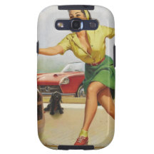 BowlingPin herauf Mädchen Galaxy S3 Hüllen
