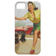 BowlingPin herauf Mädchen iPhone 5 Hülle