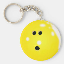 Bowlings-Ball Keychain Schlüsselanhänger