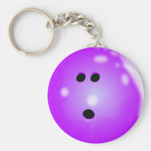 Bowlings-Ball Keychain Schlüsselband