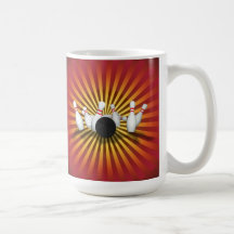 Bowlings-Ball u. Stifte: Modell 3D: Kaffeetasse
