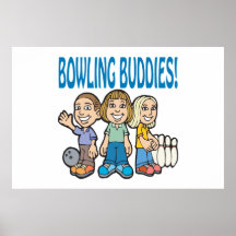 Bowlings-Freunde Posterdrucke