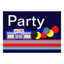 Bowlings-Party Einladungen