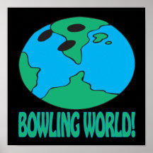 Bowlings-Welt Plakate