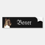 Boxer-Autoaufkleber