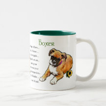 Boxer-Hundegeschenke Kaffee Tassen
