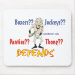 BOXER_JOCKthong-BUDcs Mousepad