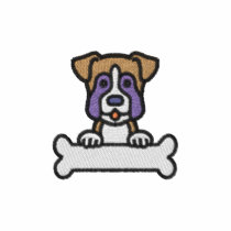 Boxer bestickte hemden
