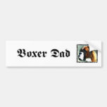 Boxer-Vati-Autoaufkleber