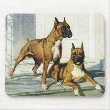 Boxer Vintages Mousepad