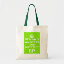 Boykott BP Taschen