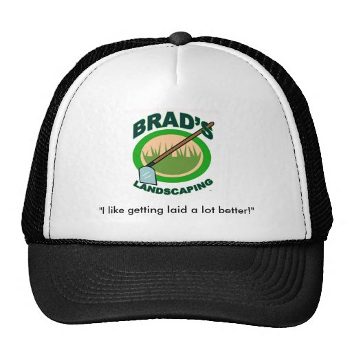 Brads Landschaftsgestaltung Baseballkappen