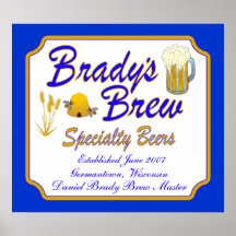 Brady's_Brew_3 Plakatdruck