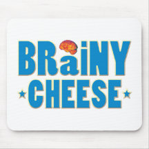 Brainy Käse Mauspads