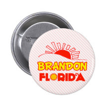 Brandon, Florida Anstecknadelbutton