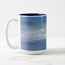 Brandung OBEN! Wellen-Surferbecher Hawaiis GROSSER Tee Haferl
