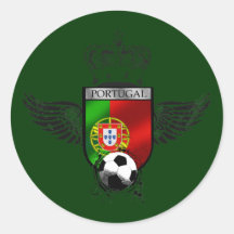 Brasão DA Bandeira Portuguesa - Estilo Retro Aufkleber