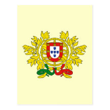 Brasão de Armas de Portugal Postkarten
