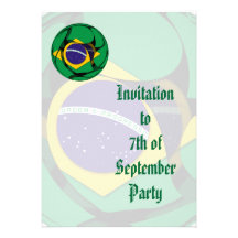 Brasilien 1 einladungskarte