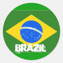 Brasilien-Aufkleber