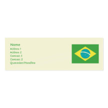 Brasilien - dünn visitenkarten vorlagen