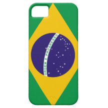 Brasilien-Flagge iPhone 5 Schutzhüllen