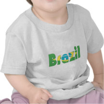 Brasilien-Flaggen-T-Shirt