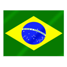 Brasilien-Fußball Postkarten