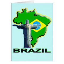 Brasilien Grußkarte
