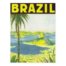 Brasilien Postkarte
