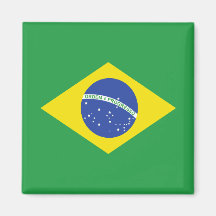 Brasilien-Qualitäts-Flagge Magnete