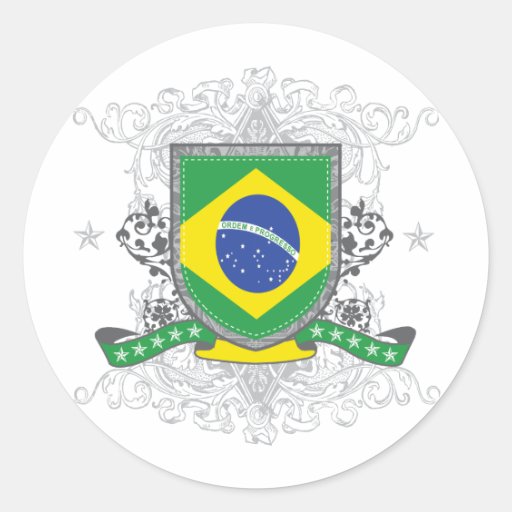 Brasilien-Schild Aufkleber