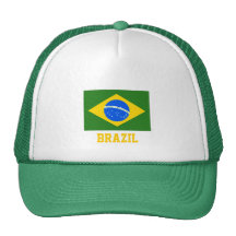 Brasilien-Superstarfernlastfahrerhut Netzmütze