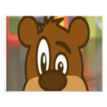 Braunbär-Gesicht Kunstfotos