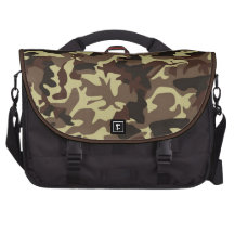 braunes Tarnungsmuster Laptoptaschen