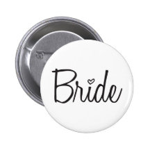 Braut Anstecknadelbutton