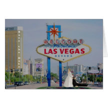 Braut-/Bräutigam-Save the Date Las- Vegaskarten-Na